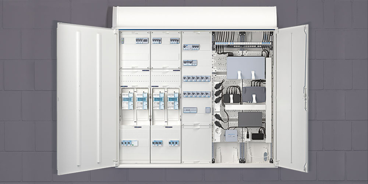 Technikzentrale bei Elektro Wiesmann GmbH in Itzgrund