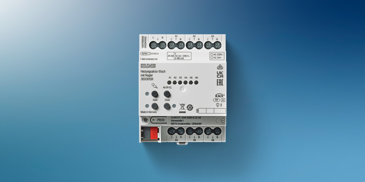 KNX Heizungsaktor 6-fach bei Elektro Wiesmann GmbH in Itzgrund