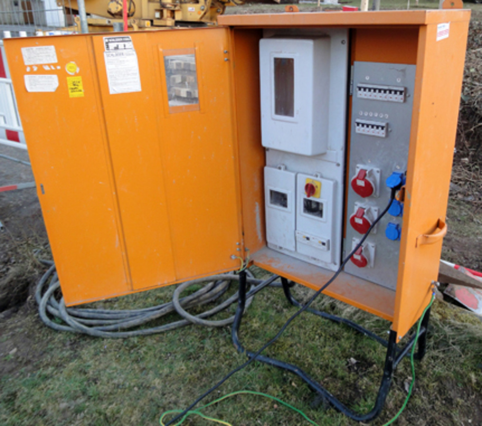 Baustromkasten bei Elektro Wiesmann UG in Itzgrund